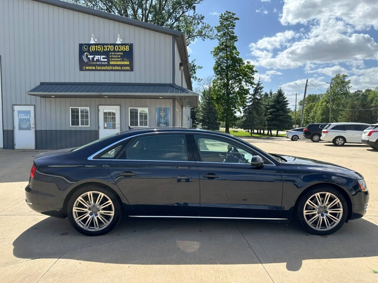 2013 Audi A8 L for sale at TAC Auto Sales in Kankakee, IL