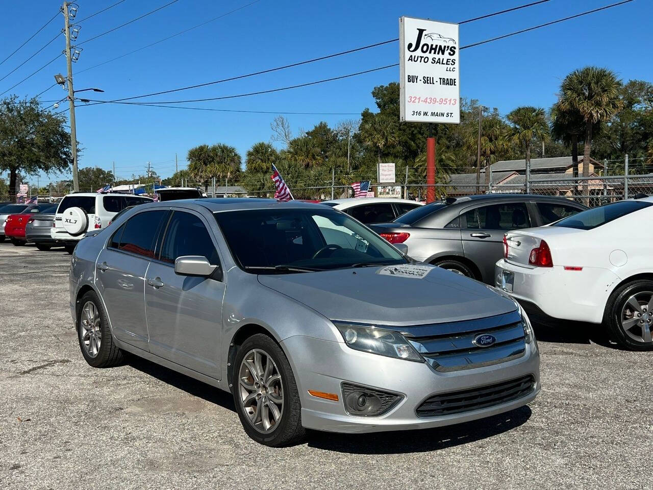 2012 Ford Fusion for sale at JOHNS AUTO SALES LLC in Apopka, FL