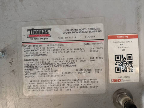 2004 Freightliner FS65 Chassis