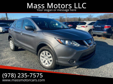 2019 Nissan Rogue Sport for sale at Mass Motors LLC in Worcester MA
