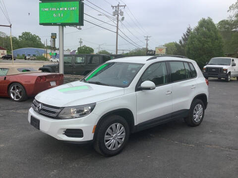 2015 Volkswagen Tiguan for sale at Mill Street Motors in Worcester MA