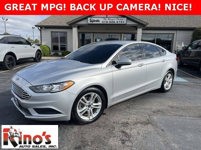 2018 Ford Fusion for sale at Rino's Auto Sales in Celina OH