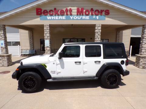 2018 Jeep Wrangler Unlimited for sale at Beckett Motors in Camdenton MO