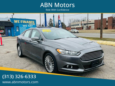 2014 Ford Fusion for sale at ABN Motors in Redford MI