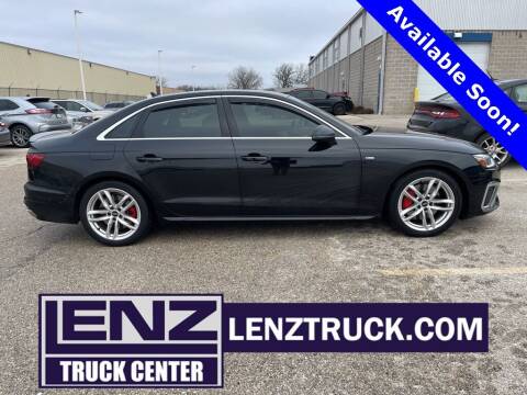 2022 Audi A4 for sale at LENZ TRUCK CENTER in Fond Du Lac WI