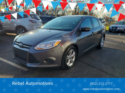 2014 Ford Focus for sale at Rebel Automotives in Maple Plain MN