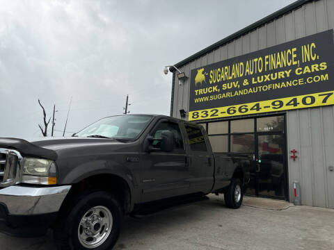2003 Ford F-350 Super Duty for sale at Sugarland Auto Finance in Houston TX