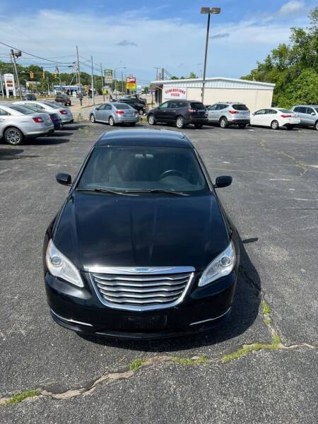 2011 Chrysler 200 for sale at M & J Auto Sales in Attleboro MA