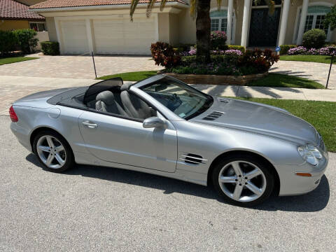 2004 Mercedes-Benz SL-Class for sale at Exceed Auto Brokers in Lighthouse Point FL