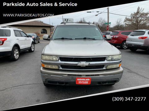 2003 Chevrolet Tahoe for sale at Parkside Auto Sales & Service in Pekin IL