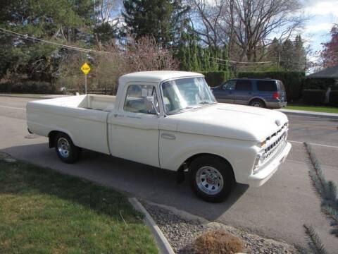 1965 Ford F-100 for sale at Classic Car Deals in Cadillac MI