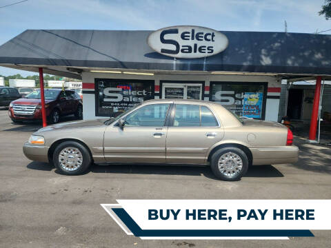 2003 Mercury Grand Marquis for sale at Select Sales LLC in Little River SC