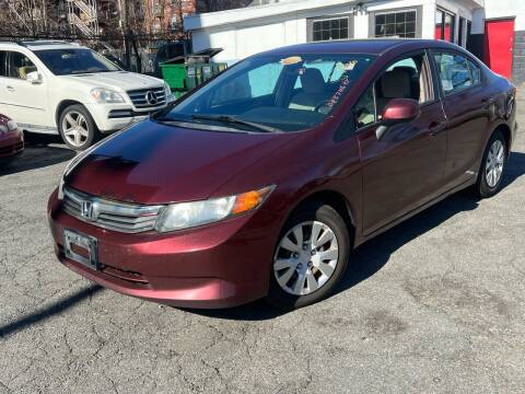 2012 Honda Civic for sale at Car and Truck Max Inc. in Holyoke MA