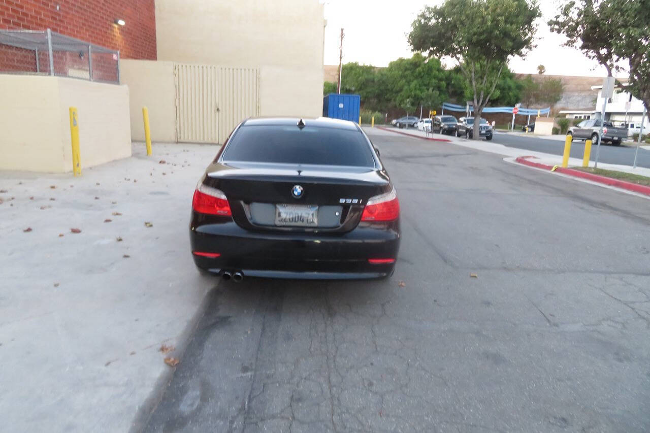 2008 BMW 5 Series for sale at The Car Vendor LLC in Bellflower, CA