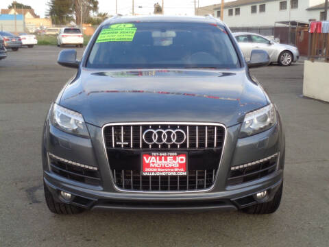 2015 Audi Q7 for sale at Vallejo Motors in Vallejo CA