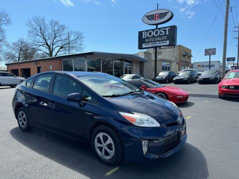 2015 Toyota Prius for sale at BOOST AUTO SALES in Saint Louis MO