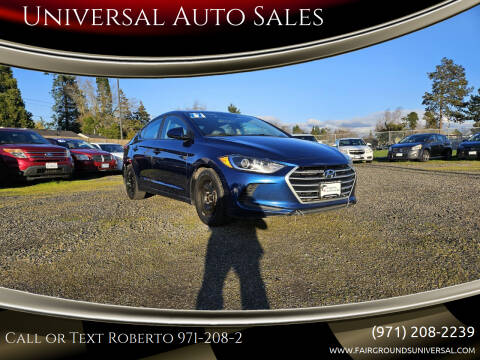 2017 Hyundai Elantra for sale at Universal Auto Sales in Salem OR