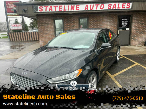 2013 Ford Fusion for sale at Stateline Auto Sales in South Beloit IL