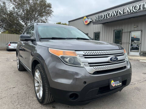 2013 Ford Explorer for sale at Midtown Motor Company in San Antonio TX