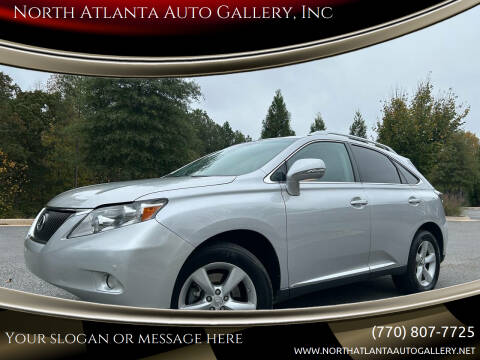 2012 Lexus RX 350 for sale at North Atlanta Auto Gallery, Inc in Alpharetta GA