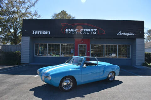 1966 Volkswagen Karmann Ghia for sale at Gulf Coast Exotic Auto in Gulfport MS