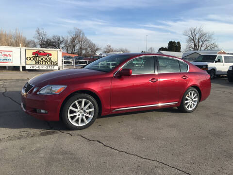 2006 Lexus GS 300 for sale at Cordova Motors in Lawrence KS