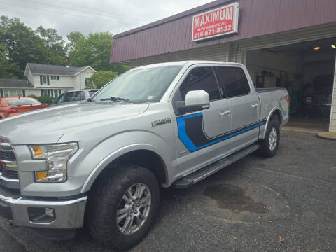 2015 Ford F-150 for sale at Maximum Auto Group II INC in Cortland OH