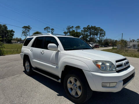 2004 Toyota 4Runner for sale at FLORIDA USED CARS INC in Fort Myers FL