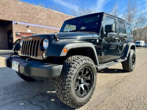 2015 Jeep Wrangler Unlimited for sale at Whi-Con Auto Brokers in Shakopee MN