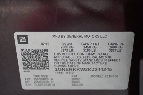 2019 Chevrolet Traverse Premier