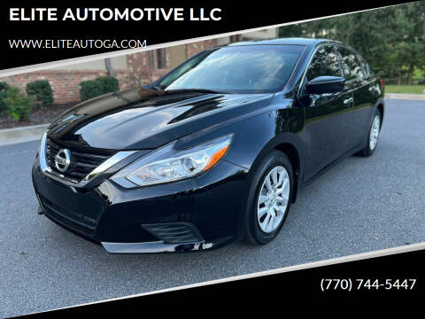 2018 Nissan Altima for sale at ELITE AUTOMOTIVE LLC in Alpharetta GA