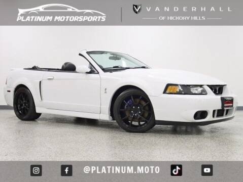 2004 Ford Mustang SVT Cobra for sale at Vanderhall of Hickory Hills in Hickory Hills IL