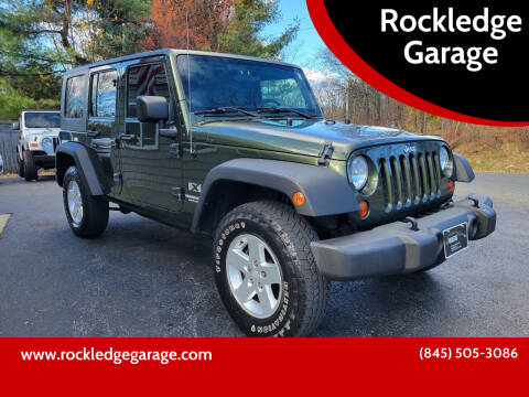 2009 Jeep Wrangler Unlimited for sale at Rockledge Garage in Poughkeepsie NY