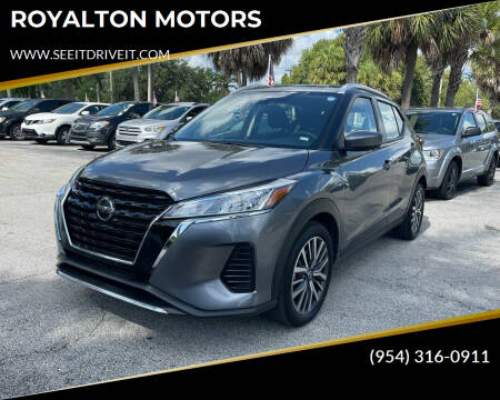2021 Nissan Kicks for sale at ROYALTON MOTORS in Plantation FL