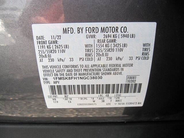 2022 Ford Explorer Limited