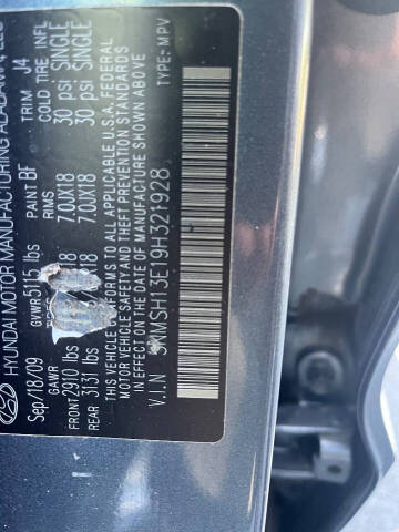 2009 Hyundai Santa Fe SE