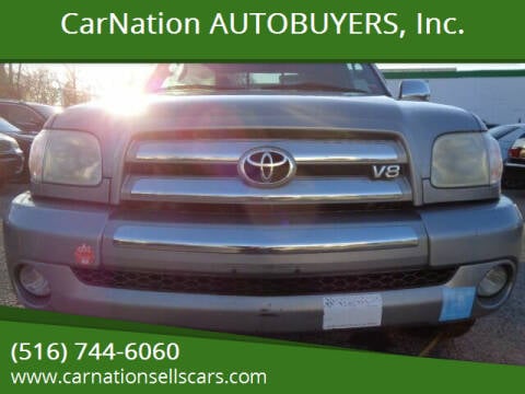 2005 Toyota Tundra for sale at CarNation AUTOBUYERS Inc. in Rockville Centre NY