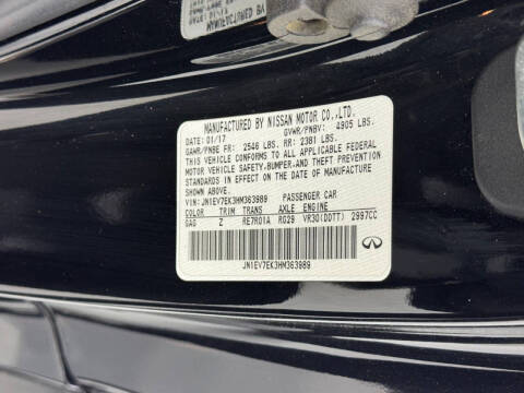 2017 Infiniti Q60 3.0T Premium