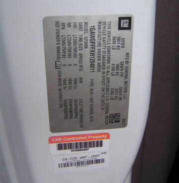 2017 Chevrolet Express LT 2500