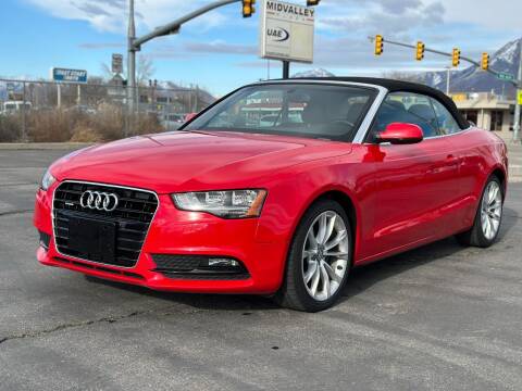 2013 Audi A5 for sale at UTAH AUTO EXCHANGE INC in Midvale UT