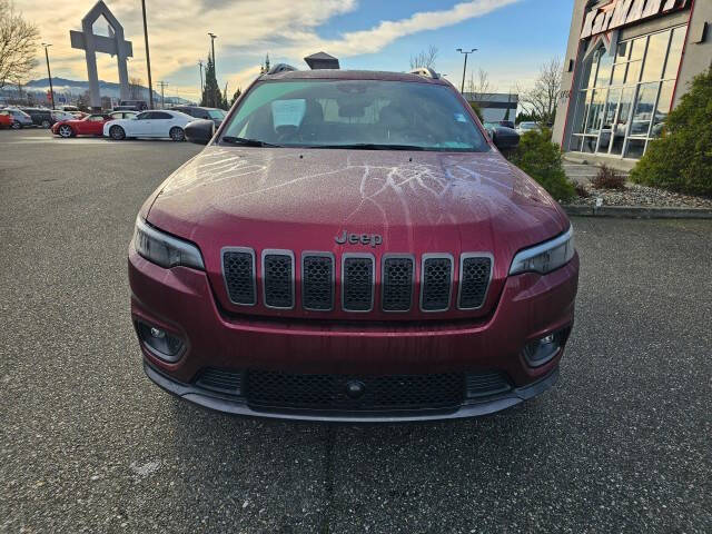 Used 2021 Jeep Cherokee 80TH with VIN 1C4PJMMX7MD213990 for sale in Burlington, WA