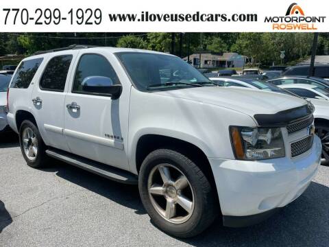 2007 Chevrolet Tahoe for sale at Motorpoint Roswell in Roswell GA