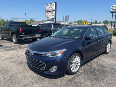 2013 Toyota Avalon for sale at Premier Auto Sales Inc. in Big Rapids MI