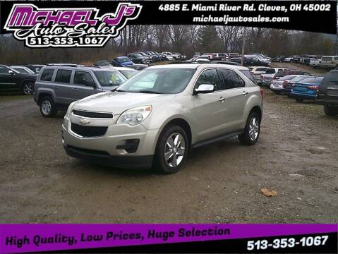 2014 Chevrolet Equinox for sale at MICHAEL J'S AUTO SALES in Cleves OH