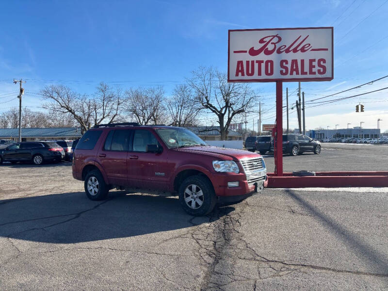 2008 Ford Explorer for sale at Belle Auto Sales in Elkhart IN