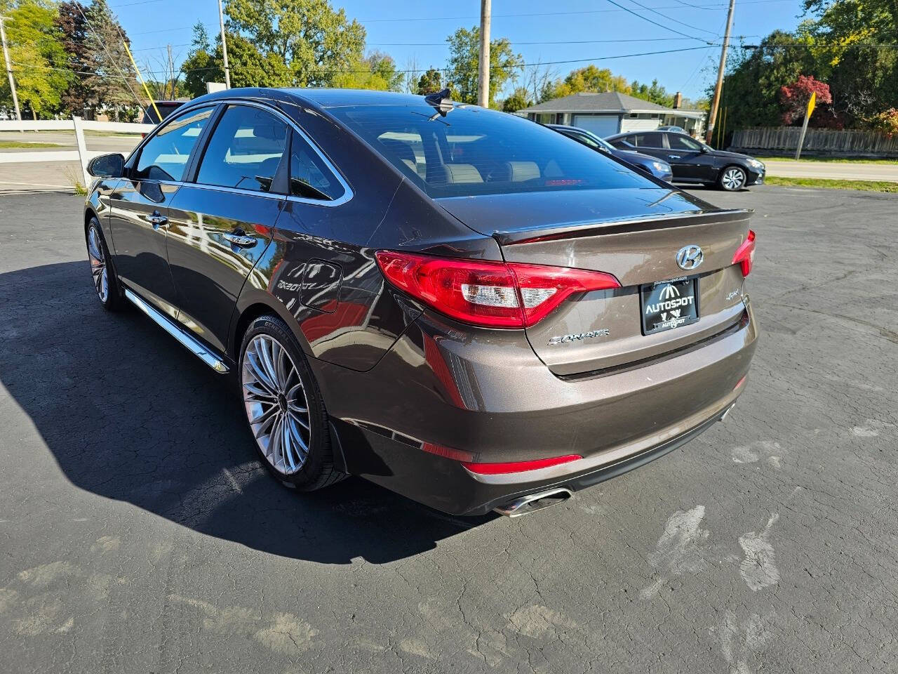 2015 Hyundai SONATA for sale at Autospot LLC in Caledonia, WI