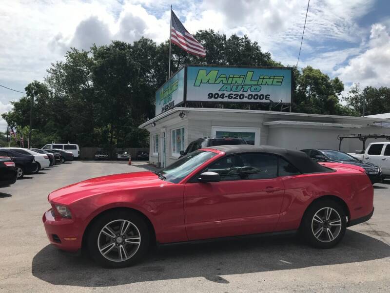2010 Ford Mustang for sale at Mainline Auto in Jacksonville FL