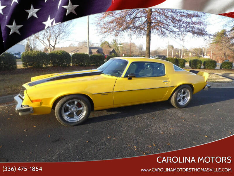 1975 Chevrolet Camaro for sale at Carolina Motors in Thomasville NC