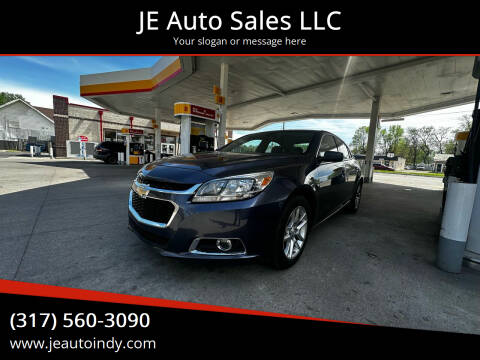 2013 Chevrolet Malibu for sale at JE Auto Sales LLC in Indianapolis IN