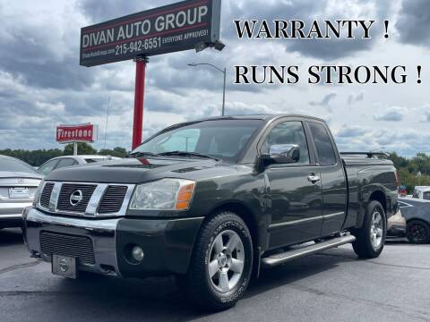 2004 Nissan Titan for sale at Divan Auto Group in Feasterville Trevose PA
